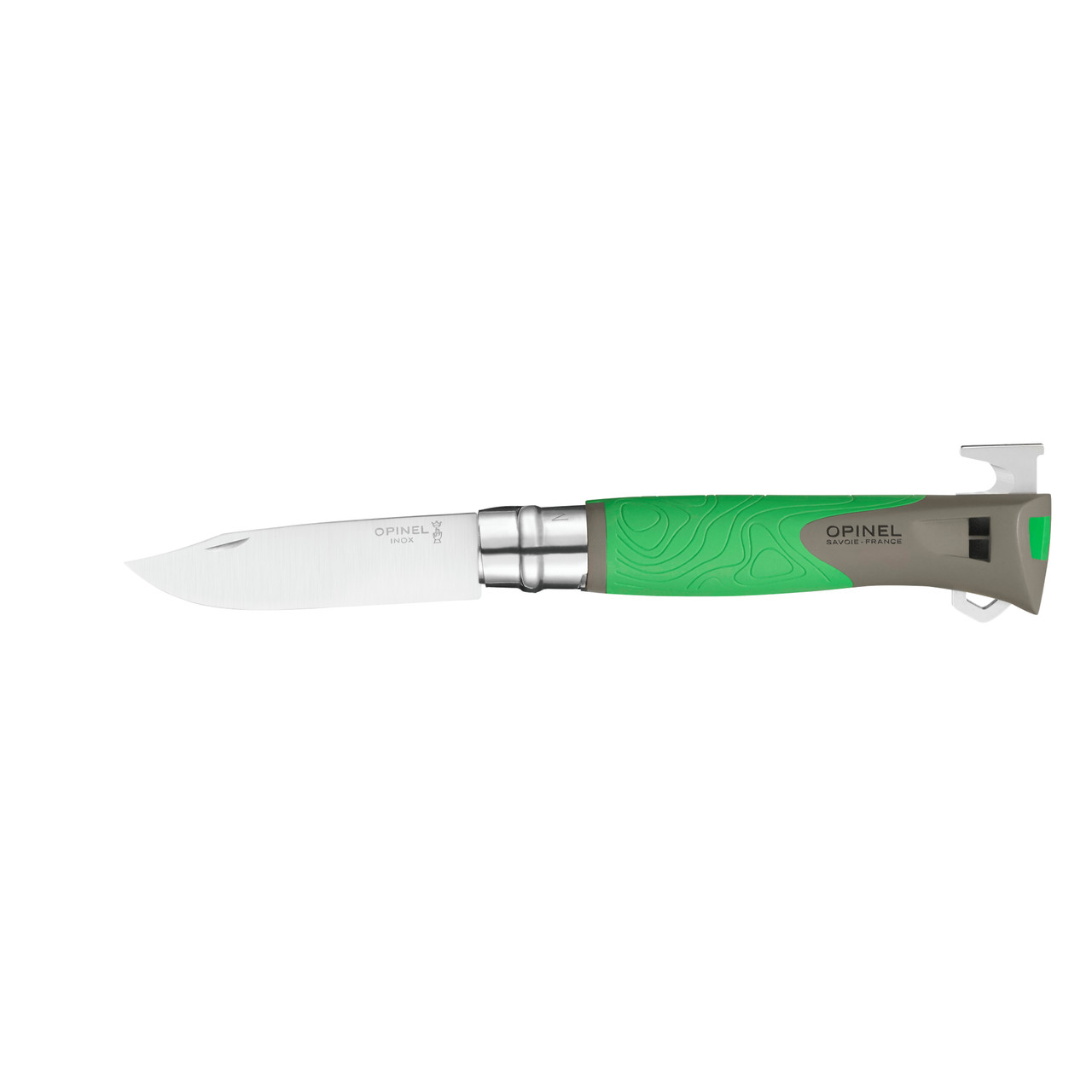 Opinel N°12 Explore groen met tekenverwijderaar 260 mm