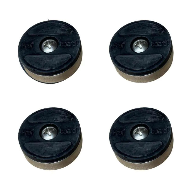 Profboard RVS en rubber voetje voor basisplank 29PB41 nieuw model