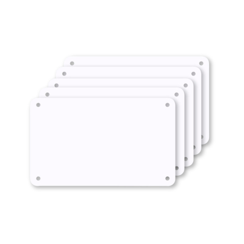 Profboard serie 1000 snijplaten wit 32,5 x 53 cm, 5 stuks