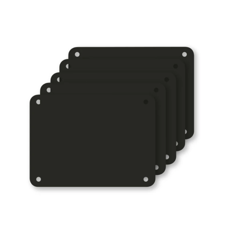 Profboard serie 1000 snijplaten zwart 30 x 40 cm, 5 stuks