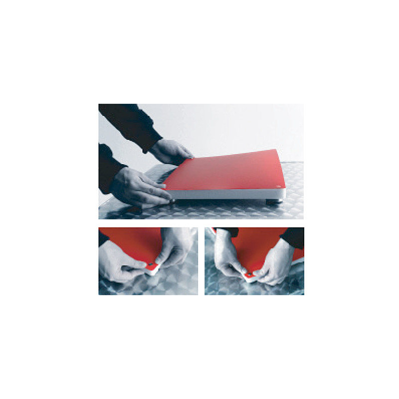 Profboard vervangende snijplaten rood 28 cm, 3 stuks