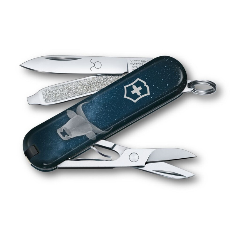 Victorinox Classic SD Zodiac Stier zakmes 58 mm