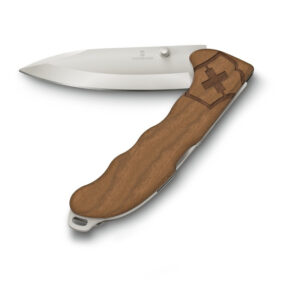 Victorinox Evoke Wood zakmes bruin