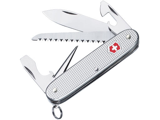 Victorinox Farmer Alox zakmes zilver 9 functies
