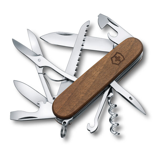 Victorinox Huntsman Wood zakmes walnoot 13 functies