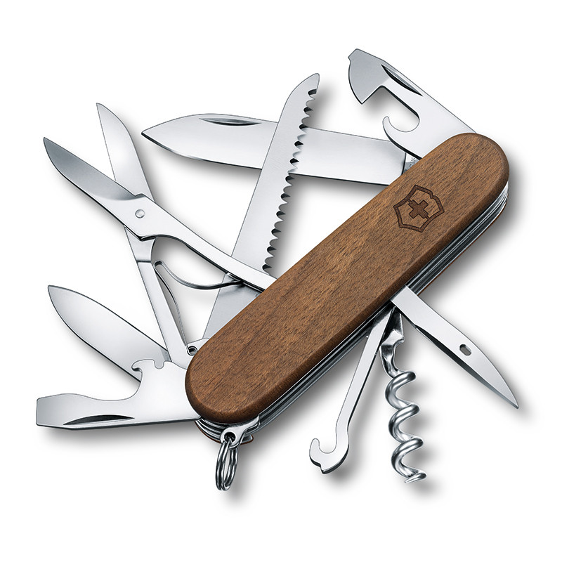 Victorinox Huntsman Wood zakmes walnoot 13 functies
