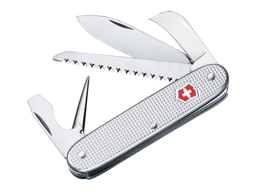 Victorinox Pioneer Alox zakmes zilver 7 functies