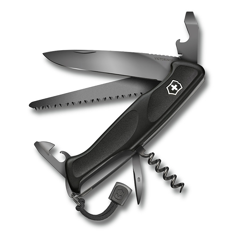 Victorinox Ranger Grip 55 Onyx Black zakmes