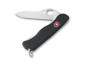 Victorinox Sentinel zakmes zwart met clip