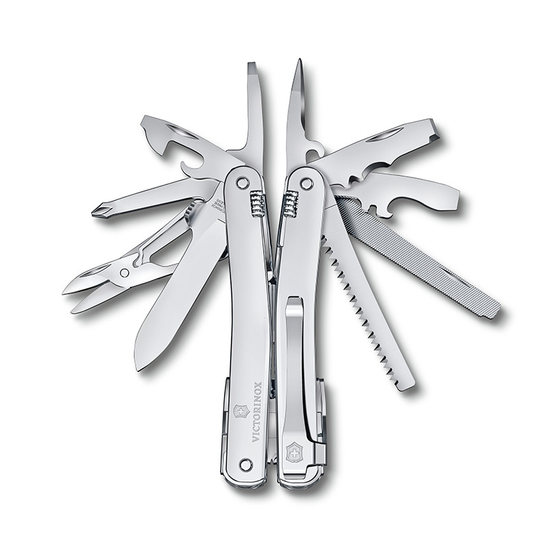 Victorinox Swiss Tool Spirit MX Clip multitool zilver