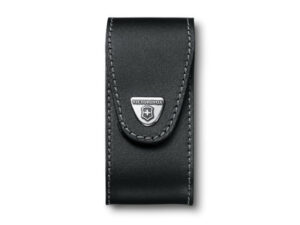 Victorinox leren riemetui zwart voor RangerGrip XL