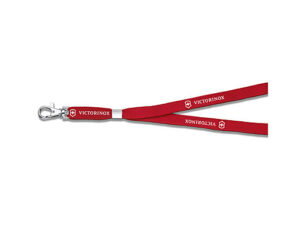 Victorinox rood halskoord met karabijnhaak 53 cm